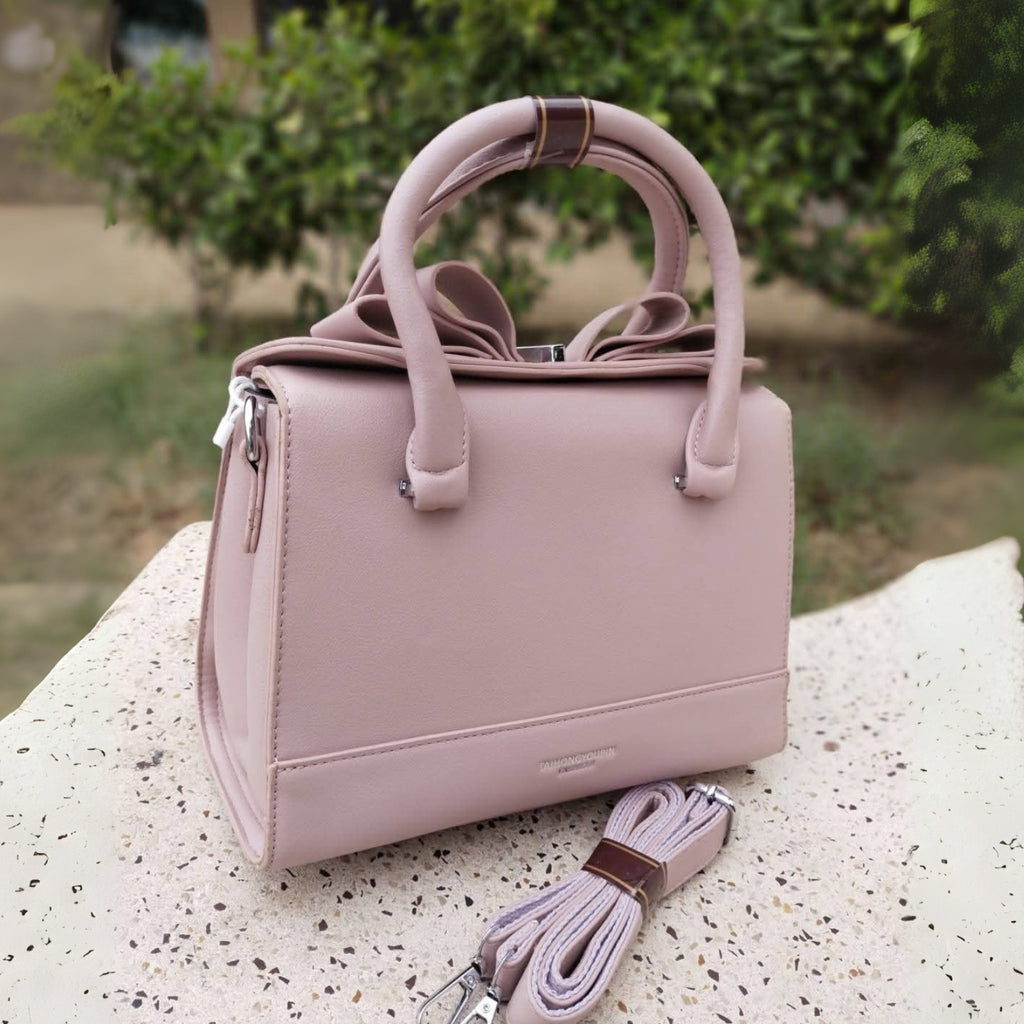 Blush Grace Bow Bag